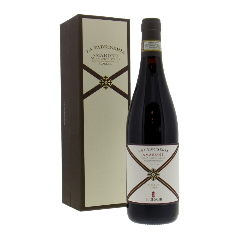 Amarone della Valpolicella Riserva La Fabriseria Tedeschi 2015 0,75 lt.