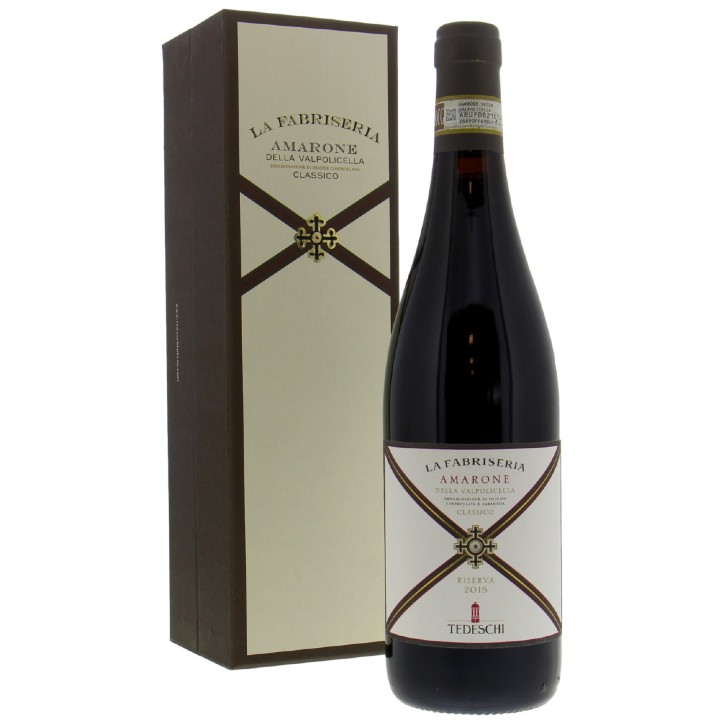 Amarone della Valpolicella Riserva La Fabriseria Tedeschi 2015 0,75 lt.