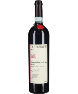 Montepulciano d\'Abruzzo Riserva Praesidium 2020 0,75 lt.