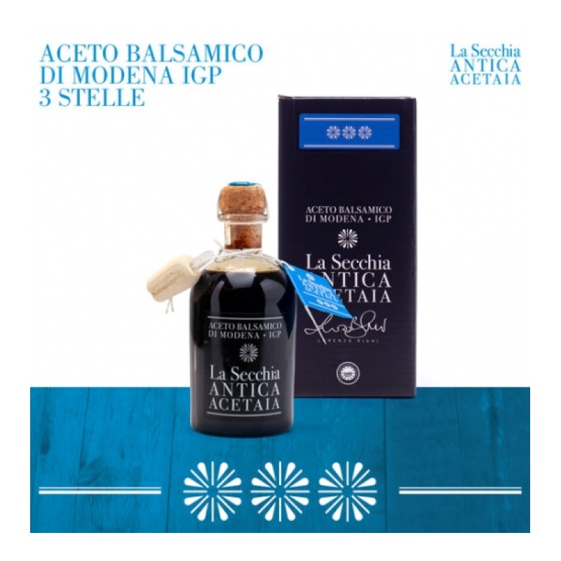 Aceto Balsamico 3 Stelle La Secchia 0,25 lt.