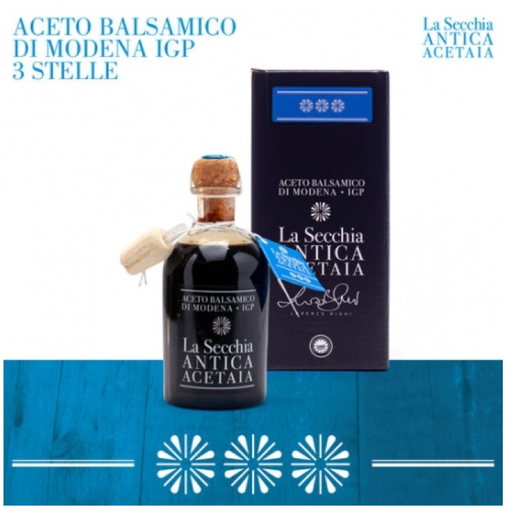 Aceto Balsamico 3 Stelle La Secchia 0,25 lt.