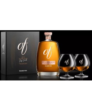 Box Grappa Of Bonollo + 2 Calici 0,35 lt.