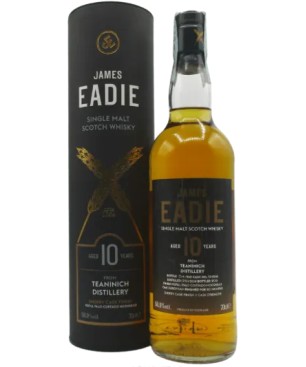 Whisky Teaninich 10 Years Old Cask Speyside James Eadie 0,70 lt.