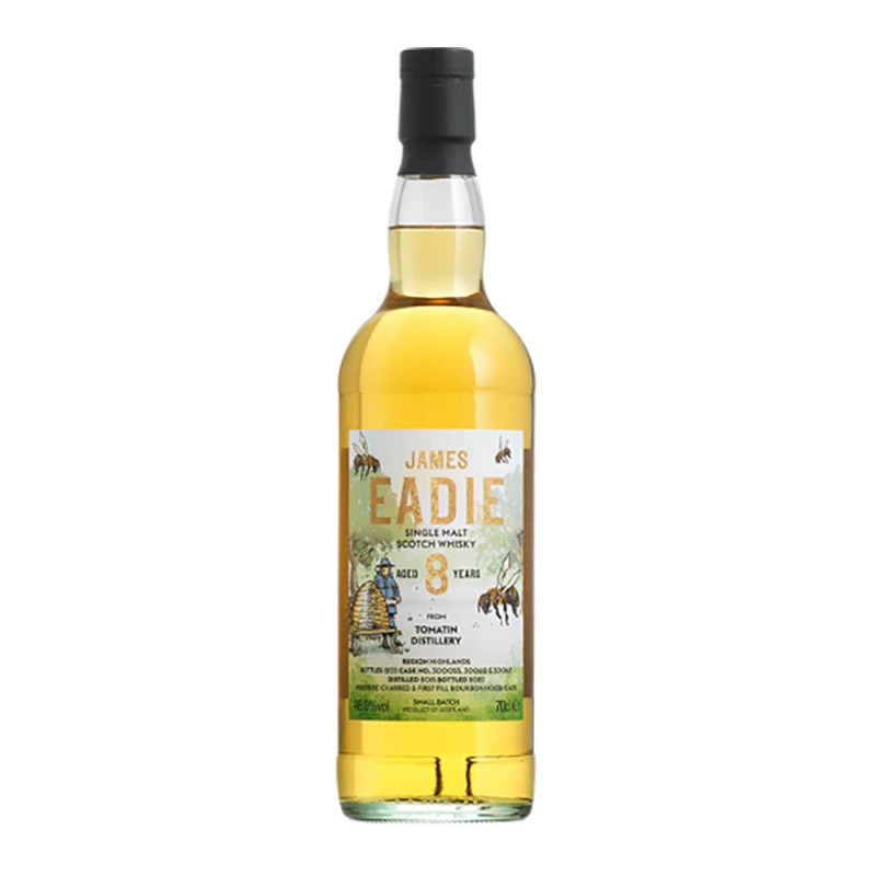 Whisky Tomatin 8 Years James Eadie 0,70 lt.