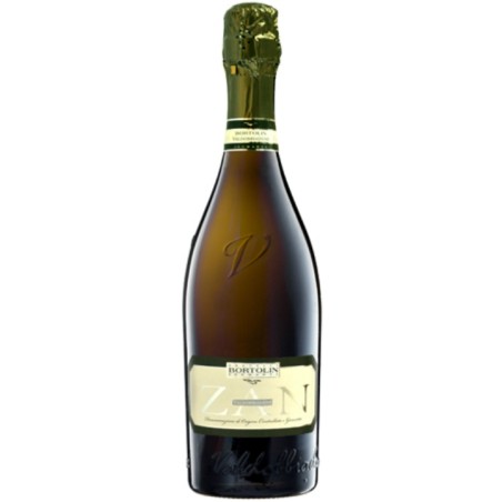 Prosecco Brut Valdobbiadene Zan Senza Solfiti Bortolin 0,75 lt.