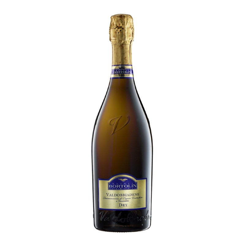 Prosecco Valdobbiadene Dry Bortolin 0,75 lt.