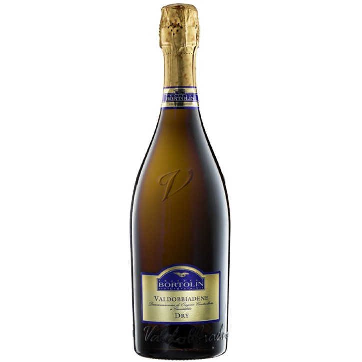 Prosecco Valdobbiadene Dry Bortolin 0,75 lt.