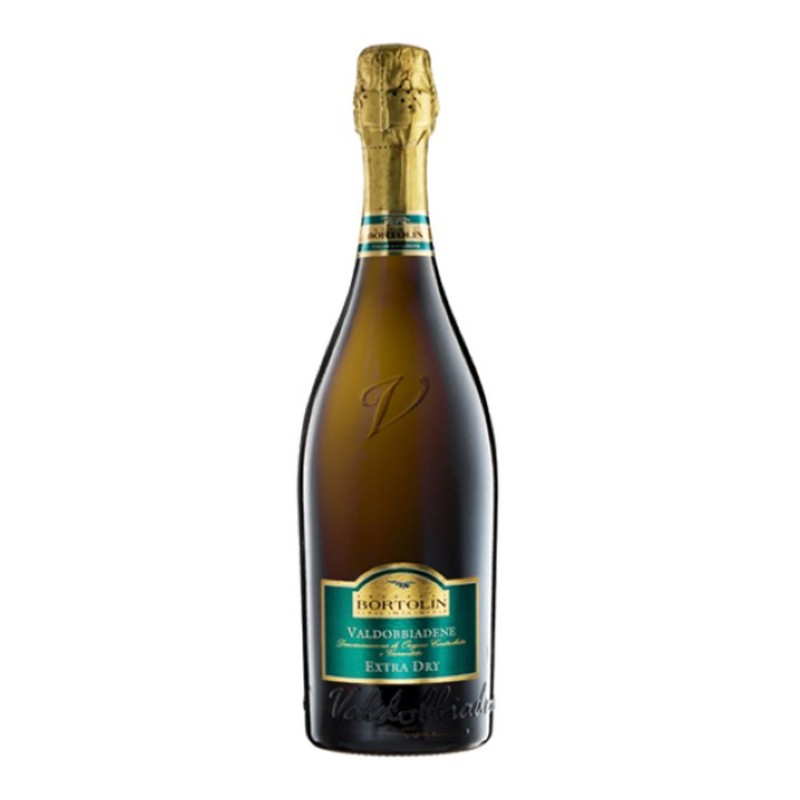 Prosecco Valdobbiadene Extra Dry Bortolin 0,75 lt.