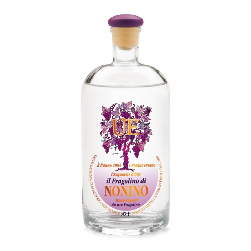 Grappa Ue Fragolino Nonino Astuccio 0,70 lt.