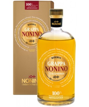 Grappa Vendemmia Riserva 18 Mesi Nonino Astuccio  0,70 lt.