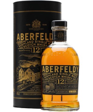 Whisky Aberfeldy 12 Years 0,70 lt.