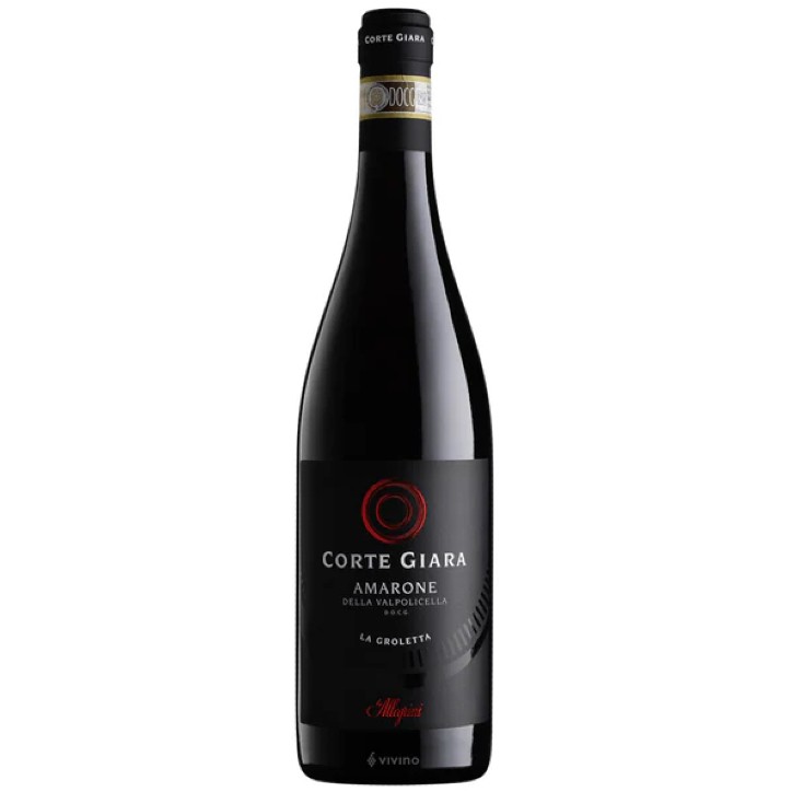 Amarone della Valpolicella La Groletta Allegrini 2018 0,75 lt. Amarone della Valpolicella La Groletta Allegrini 2018 0,75 lt.