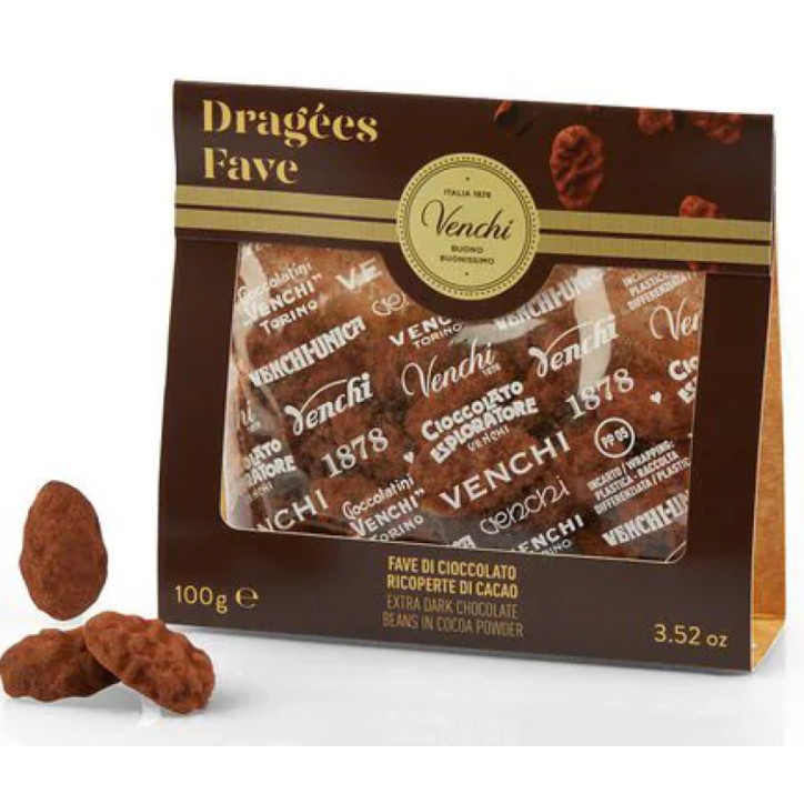 Fave Cuor di Cacao Sacchetto Venchi 100 Gr.