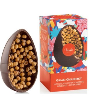 Uovo Gran Nocciolato 70 % Extra Fondente Venchi 540 Gr.