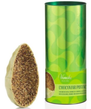 Chocoviar Pistacchio in Cilindro Metallo Venchi 330 Gr.