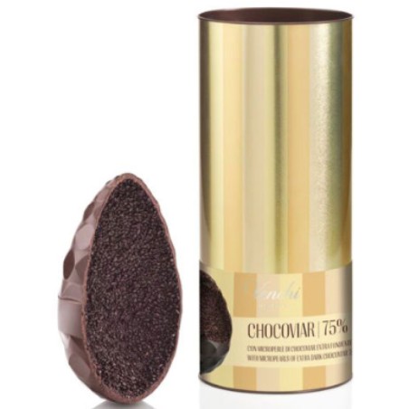 Uovo Chocoviar Stracciatella in Cilindro Metallo Venchi 390 Gr.