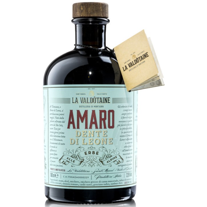 Amaro Dente di Leone La Valdotaine 1 lt. Amaro Dente di Leone La Valdotaine 1 lt.