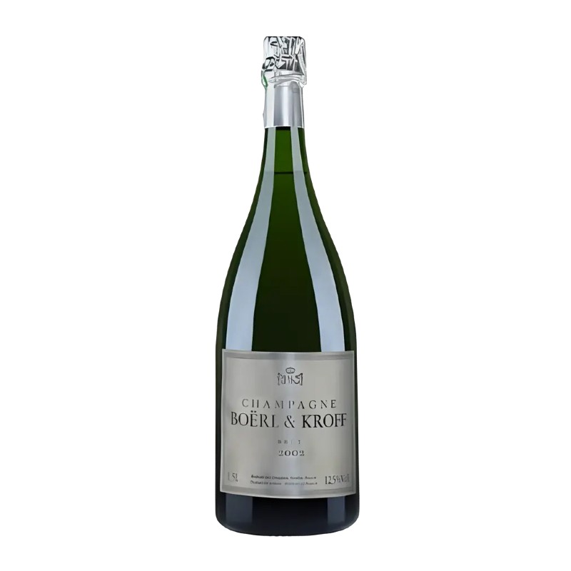 Champagne Brut Millesime Boerl & Kroff 2002 1,5 lt. Magnum Cofanetto