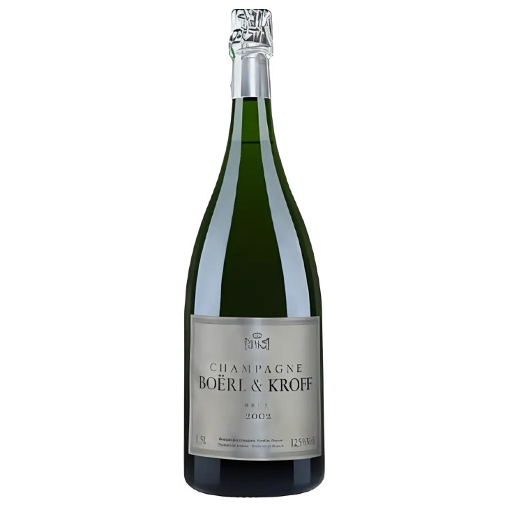 Champagne Brut Millesime Boerl & Kroff 2002 1,5 lt. Magnum Cofanetto