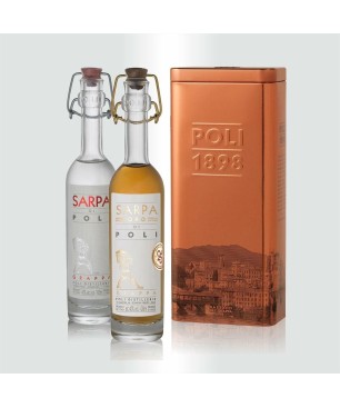 Box Duetto Confezione Regalo Sarpa Poli e Poli Oro 0,10 lt.