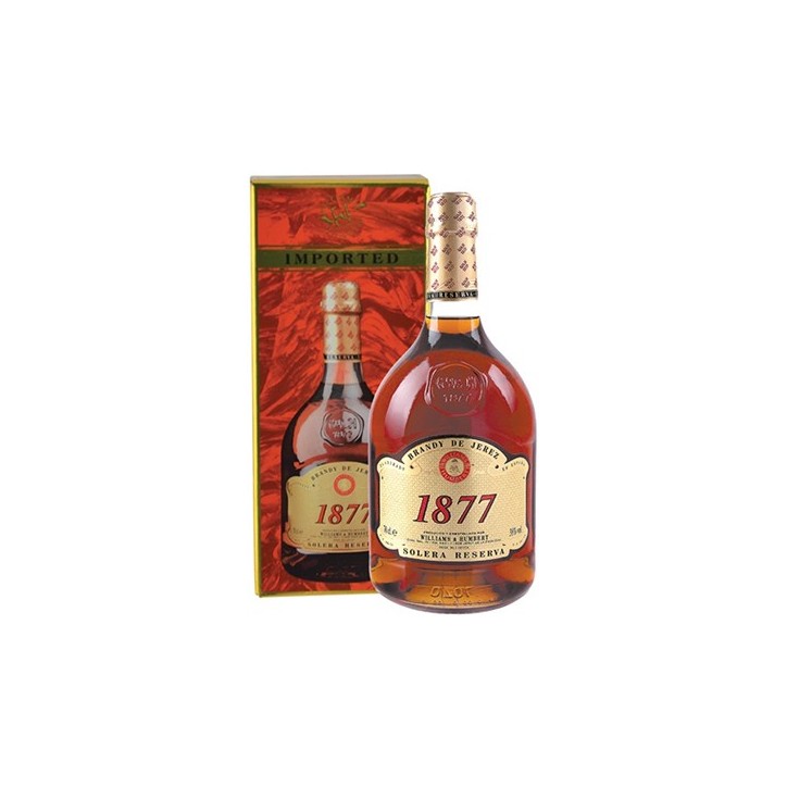 Brandy Solera Reserva 1877 Williams & Humbert 0,70 lt. Brandy Solera Reserva 1877 Williams & Humbert 0,70 lt.
