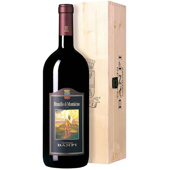 Brunello di Montalcino Banfi 2015 1,5 lt. Magnum Legno Brunello di Montalcino Banfi 2015 1,5 lt. Magnum Legno