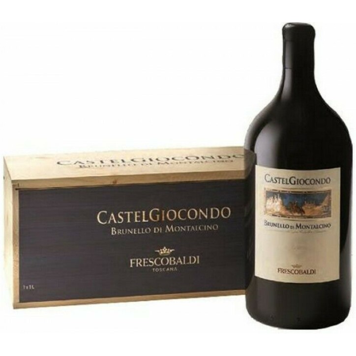 Brunello di Montalcino Castelgiocondo Frescobaldi 2016 5 lt. Mckenzie Legno