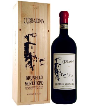 Brunello di Montalcino Cerbaiona 2017 1,5 lt. Magnum Legno