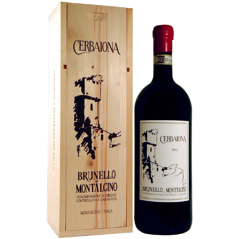 Brunello di Montalcino Cerbaiona 2017 1,5 lt. Magnum Legno