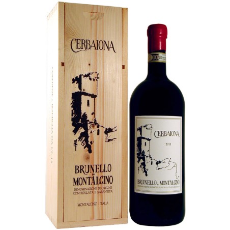 Brunello di Montalcino Cerbaiona 2017 1,5 lt. Magnum Legno