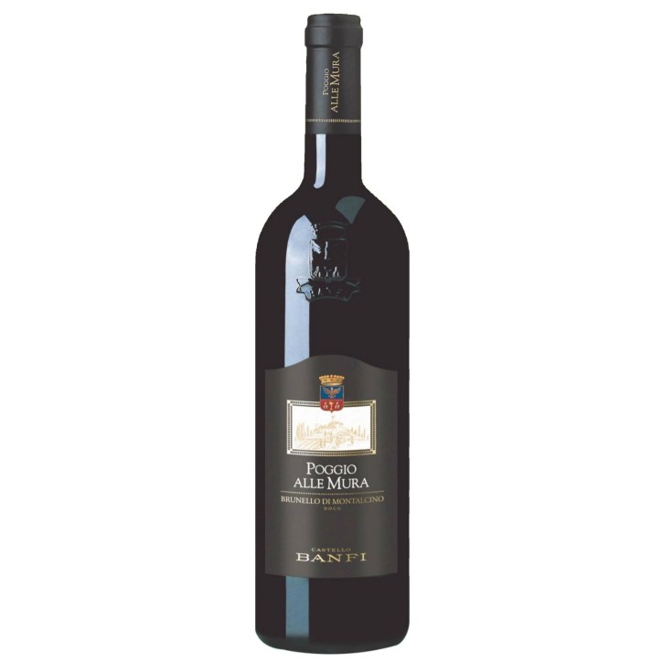 Brunello di Montalcino Poggio alle Mura Banfi 2012 0,75 lt. Brunello di Montalcino Poggio alle Mura Banfi 2012 0,75 lt.