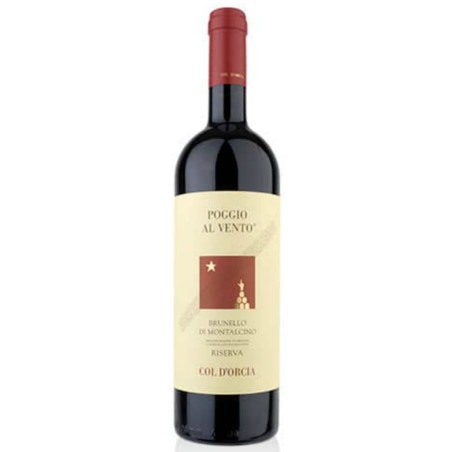 Brunello di Montalcino Riserva Poggio al Vento Col d\'Orcia 2010 0,75 lt.