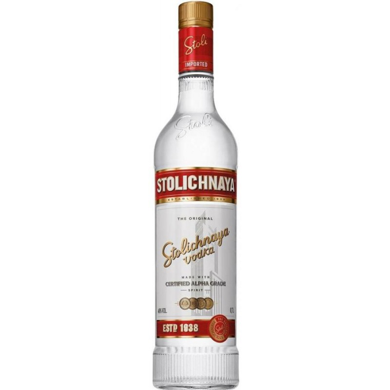Vodka Stolichnaya 0,70 lt.