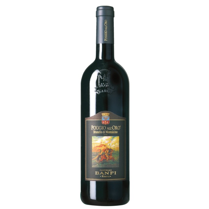 Brunello di Montalcino Riserva Poggio all'Oro Banfi 2007 0,75 lt. Brunello di Montalcino Riserva Poggio all'Oro Banfi 2007 0,75 lt.