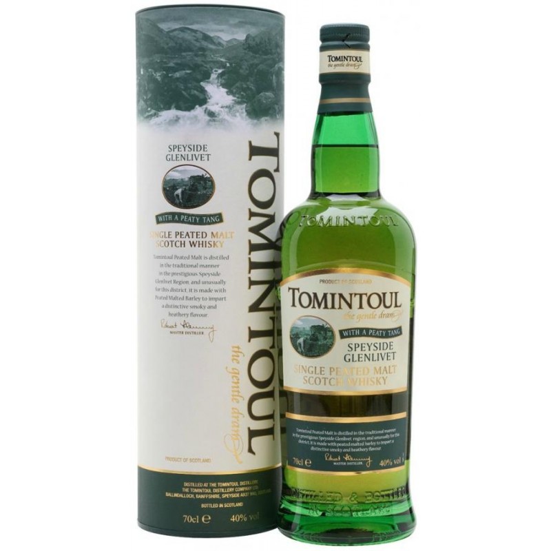 Whisky Tomintoul Peaty Tang 0,70 lt.
