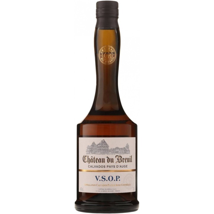 Calvados Pays d'Auge Chateau de Breuil V.S.O.P. 0,70 lt.