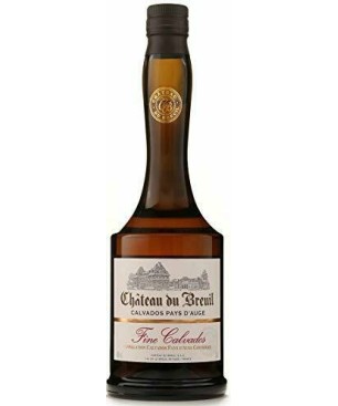 Calvados Pays d\'Auge Fine Chateau du Breuil 0,70 lt.