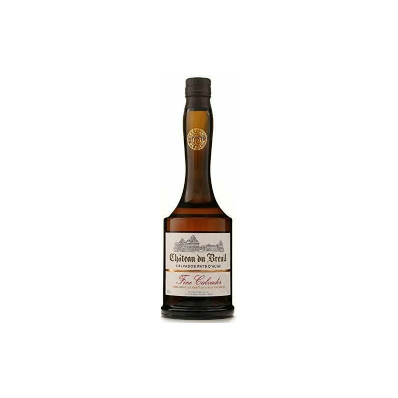 Calvados Pays d\'Auge Fine Chateau du Breuil 0,70 lt.