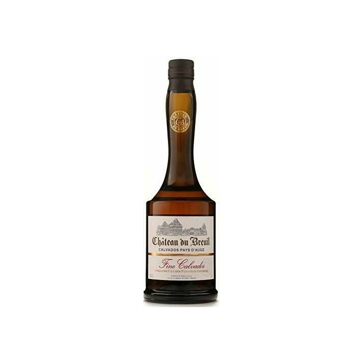 Calvados Pays d'Auge Fine Chateau du Breuil 0,70 lt.