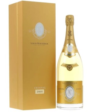 Champagne Brut Cristal Louis Roederer 2008 1,5 lt. Magnum Cofanetto