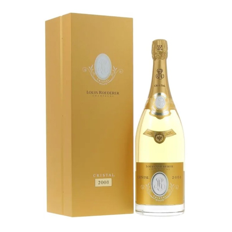 Champagne Brut Cristal Louis Roederer 2008 1,5 lt. Magnum Cofanetto
