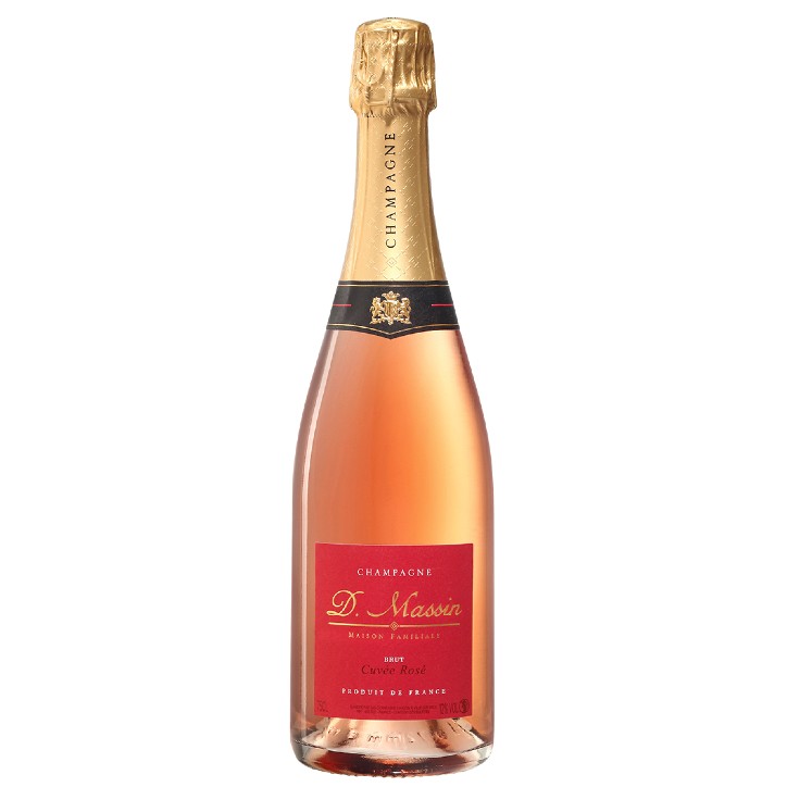 Champagne Brut Cuvee Rosè D.Massin 0,75 lt.