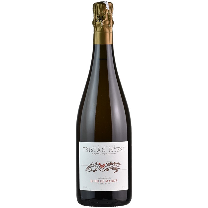 Champagne Extra Brut Bord de Marne Tristan Hyest 0,75 lt. Champagne Extra Brut Bord de Marne Tristan Hyest 0,75 lt.