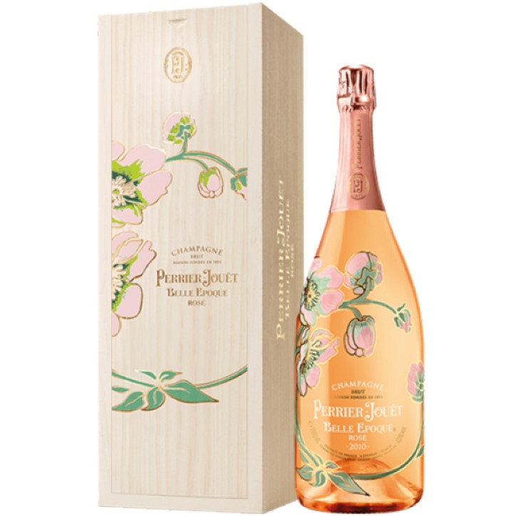 Champagne Rose' Belle Epoque 2007 1,5 lt. Magnum Legno