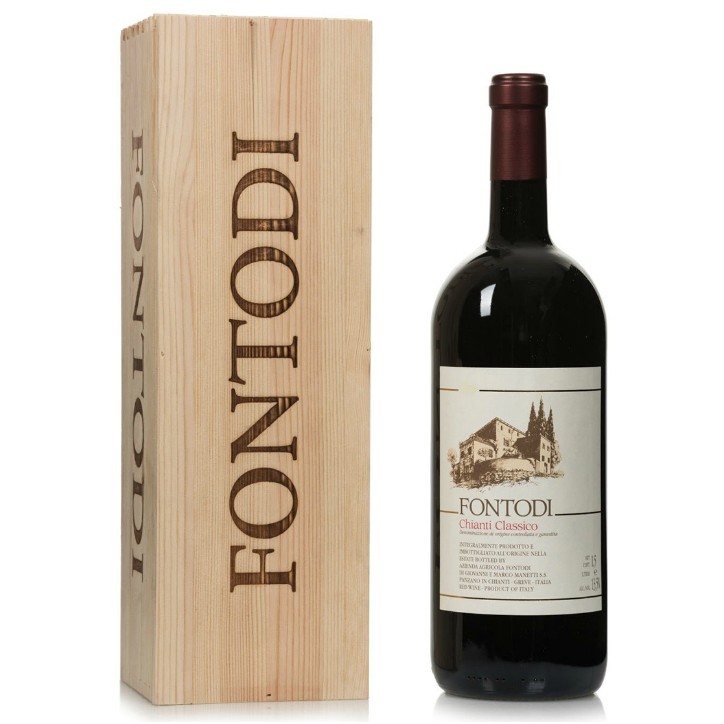 Chianti Classico Fontodi 2015 1,5 lt. Magnum Legno Chianti Classico Fontodi 2015 1,5 lt. Magnum Legno