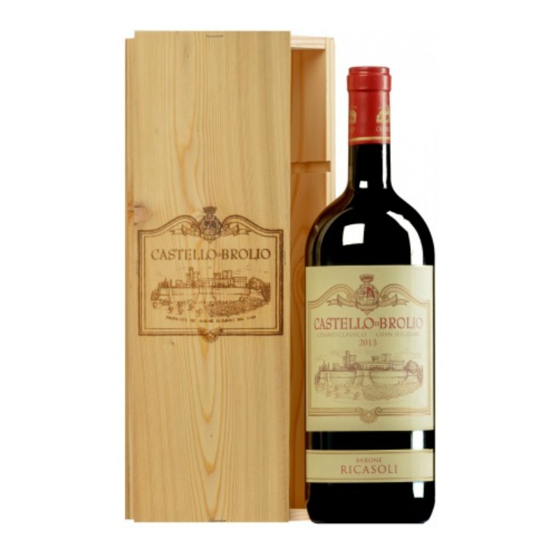 Chianti Classico Gran Selezione Castello di Brolio Ricasoli 2015 1,5 lt. Magnum Legno