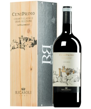 Chianti Classico Gran Selezione Ceniprimo Ricasoli 2018 1,5 lt. Magnum Legno