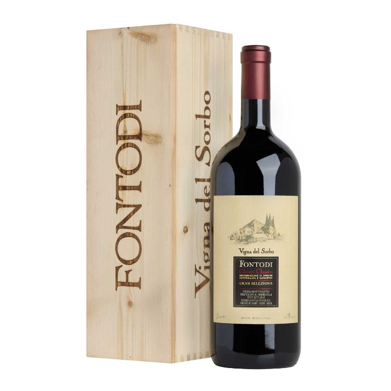 Chianti Classico Gran Selezione Vigna del Sorbo Fontodi 2020 1,5 lt. Magnum Legno