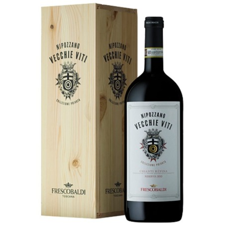 Chianti Rùfina Riserva Nipozzano vecchie Viti Frescobaldi 2016 1,5 lt. Magnum Legno