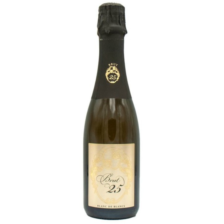 Franciacorta Brut 25 Blanc de Blancs Fratelli Berlucchi 37,5 cl. Franciacorta Brut 25 Blanc de Blancs Fratelli Berlucchi 37,5 cl.